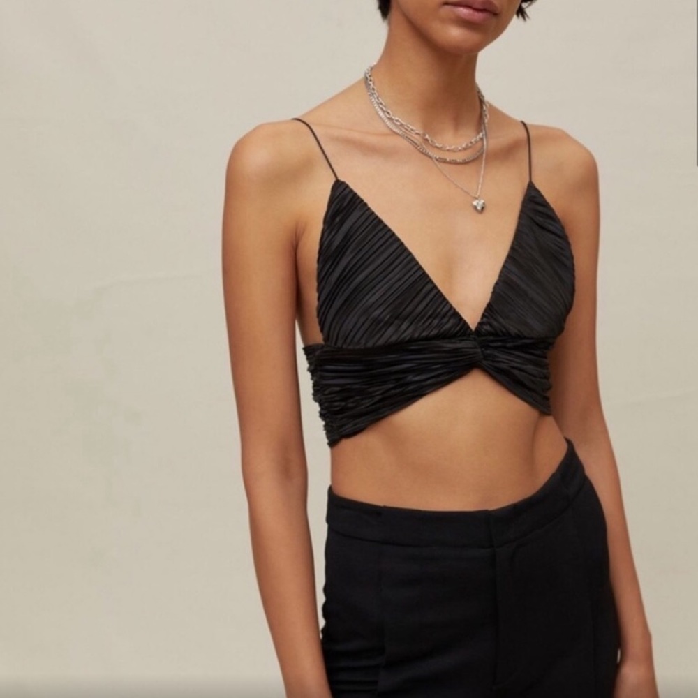 Urban Outfitters Samara Twist Front Crop Top